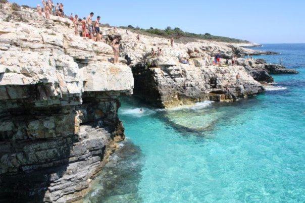 Beach House Ive With Jacuzzi, Pool, Playground And Bbq In An Olive Grove With A Beach, Pomer - Istria Luaran gambar